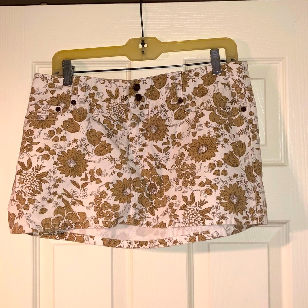 Abercrombie and Fitch denim mini skirt